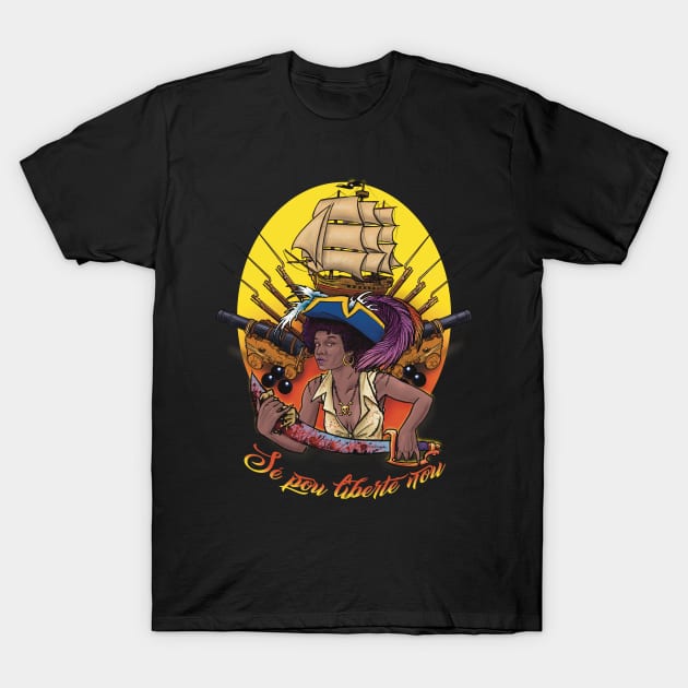 creole pirate T-Shirt by Paskalamak